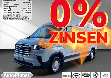 Maxus Deliver 9 L3H2 Base *38% RABATT*PDChi*KLIMA*TEL*