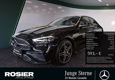 Mercedes-Benz C 400 e 4M AMG Sport AHK Distr. LED Navi Kamera