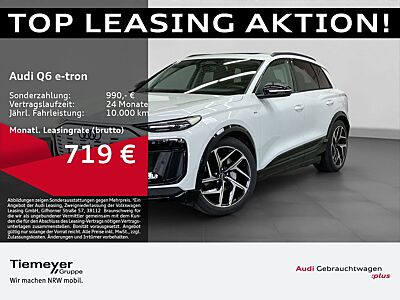 Audi Q6 e-tron Q S LINE UPE102 LM21 PANO AHK BuO