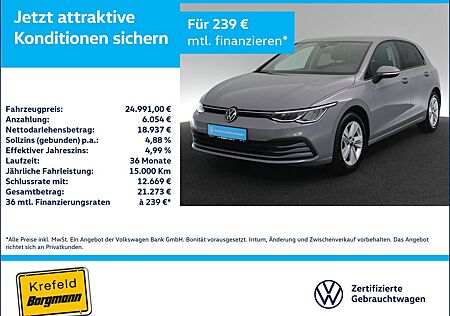 VW Golf Volkswagen VIII 2.0 TDI Life LED ACC NAVI KAMERA SHZ
