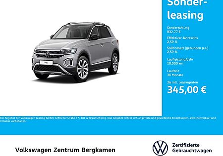 VW T-Roc Volkswagen 2.0 STYLE 4X4 CAM ACC LM17 E-KLAPPE NAVI