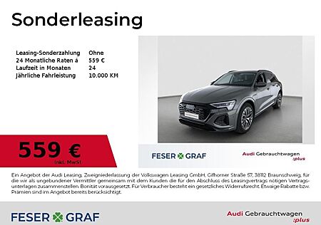 Audi Q8 e-tron S line Ext/Matrix/Pano/HuD/Sitzbel+Mas