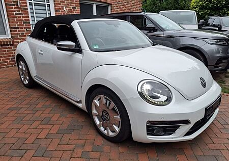 VW Beetle Volkswagen 2.0 TDI Cabrio+DSG+R-Line+Xenon+Leder+Key