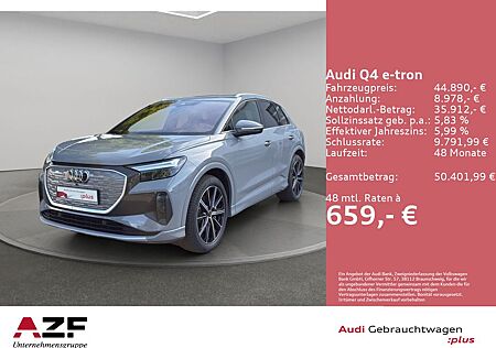 Audi Q4 e-tron 45 AHK+NAVI+LED+ACC+KAMERA+SPORTSITZE
