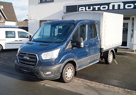 Ford Transit Pritsche Plane 310L2 DoKa*7-Sitzer*Klima