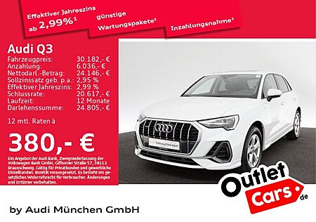 Audi Q3 35 TDI qu. S tronic S line Pano/Virtual/Navi+