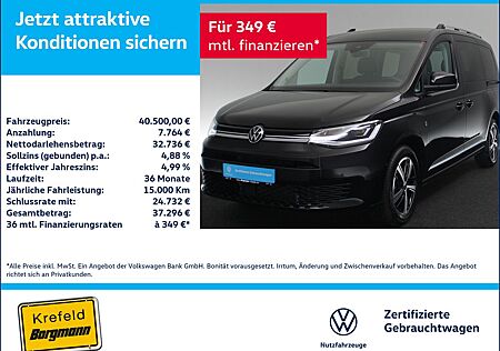 VW Caddy Volkswagen 2.0 TDI Maxi Style 7-SITZER LED ACC KAMERA