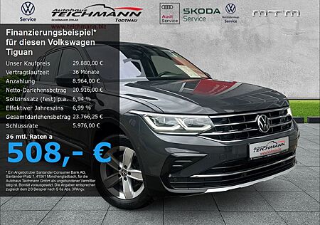 VW Tiguan Volkswagen Elegance 4Motion 2.0 TDI DSG AHK BMT EU6