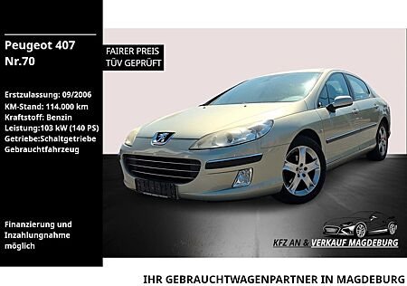 Peugeot 407 Tendance,2.Hd.,Klimaut.,BC,LM!