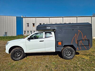 Isuzu D-Max Wohnkabine reisefertig in Bestzustand