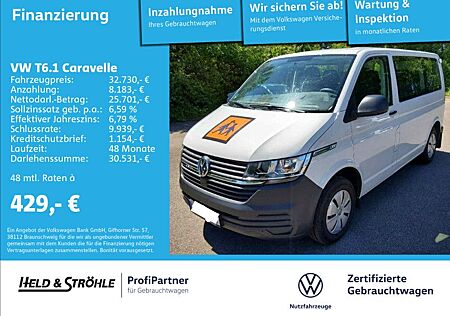 VW T6 Caravelle Volkswagen T6.1 Caravelle Trendline 2.0 TDI 9SITZE PDC