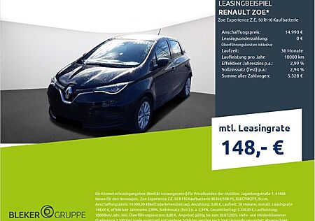 Renault ZOE Experience Z.E. 50 R110 Kaufbatterie