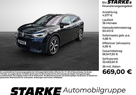 VW ID.4 Volkswagen GTX 4M Infotainment-Paket HeadUp Standhei