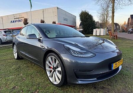 Tesla Model 3 PERFORMANCE AWD 75KWH 462PK/BETA/PANO/LE