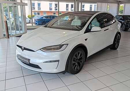 Tesla Model X Plaid *AHK*YOKE*Weißes Leder*