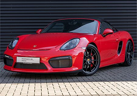 Porsche Boxster 981 Spyder BOSE 9.200km Indischrot