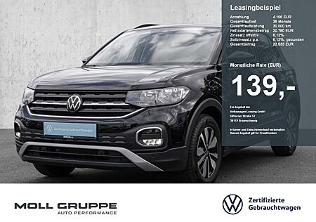 VW T-Cross Volkswagen 1.0 TSI Life MOVE NAVI PDC DYNLI SPURH