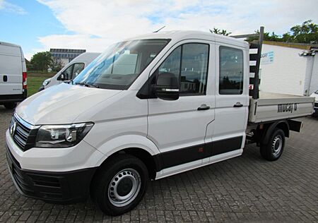 VW Crafter Volkswagen Pritsche 35 DOKA mittellang+7 SITZER+AHK