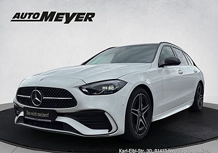 Mercedes-Benz C 300 d T AMG+NIGHT+AHK+PANO+FAHRASSI+HUD+STHZG+
