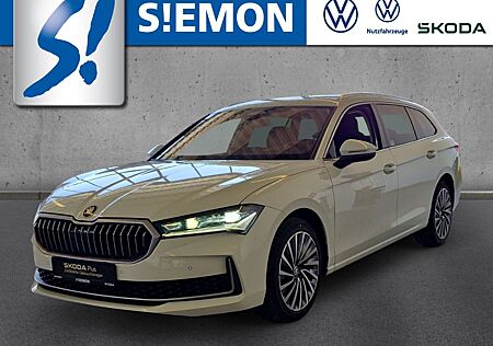 Skoda Superb gebraucht kaufen Skoda Superb Combi 1.5eTSI DSG L&K AHK MatrLED ACC DCC