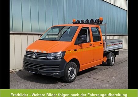 VW T6 Transporter Volkswagen Pritsche DoKa LR*AHK StndHzg 6Sit