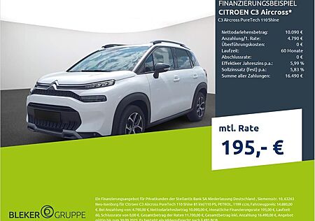 Citroën C3 Aircross PureTech 110 Shine