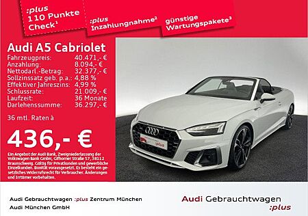 Audi A5 Cabriolet 45 TFSI qu. 2x S line Matrix/B&O/AH