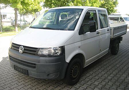 VW T5 Transporter Volkswagen T5 Pritsche Doppelkabine Scheckheft TÜV neu