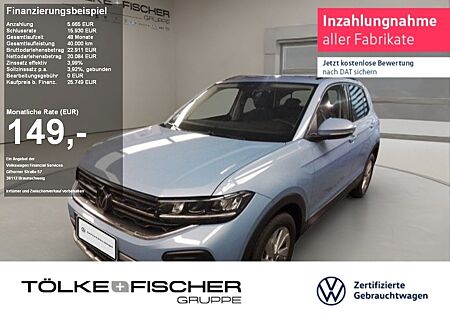 VW T-Cross Volkswagen 1.0 TSI 85 kW Life Virtual ACC KlimaA.