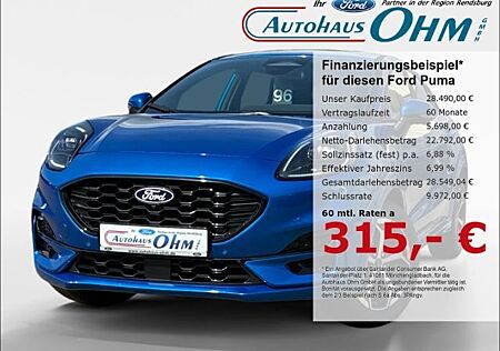 Ford Puma ST-Line 1.0 EcoBoost Mild Hybrid - Navi - P