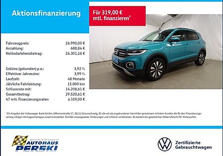 VW T-Cross Volkswagen 1.0 TSI Move DSG KLIMA, NAVI, LED, RÜCK
