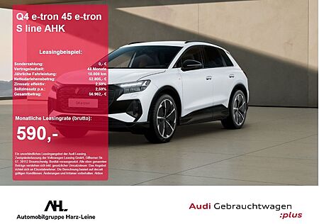 Audi Q4 e-tron 45 e-tron S line AHK 360 ACC AHK AUT