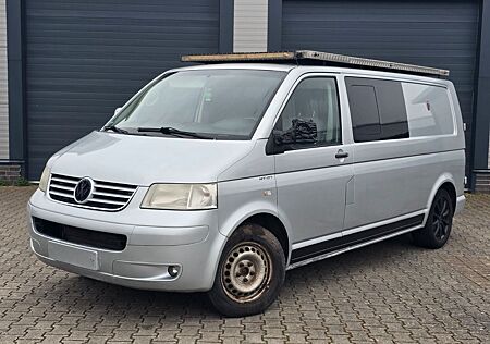 VW T5 Transporter Volkswagen T5 2.5 TDI Kasten Lang Mixto 5-Sitzer Automatik
