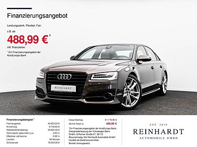Audi S8+ LIMOUSINE BLACK ACC/eGSD/SPORTABGAS/KERAMIK