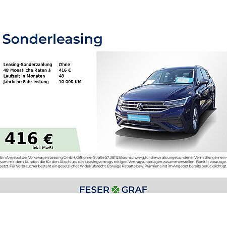VW Tiguan Allspace leasen