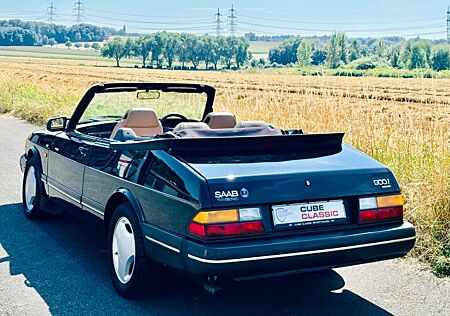 Saab 900 i Cabrio H-KENNZEICHEN schwarz / Leder beige