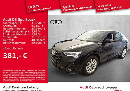 Audi Q3 Sportback 45 TFSIe *LED*Navi*RFK*
