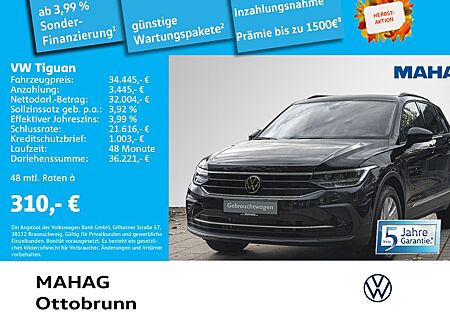 VW Tiguan Volkswagen 1.5 TSI LIFE IQ.DrivePack Navi LED Kamera