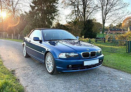 BMW 323Ci E46 Cabrio, Top Zustand, Topas-blau, 18"