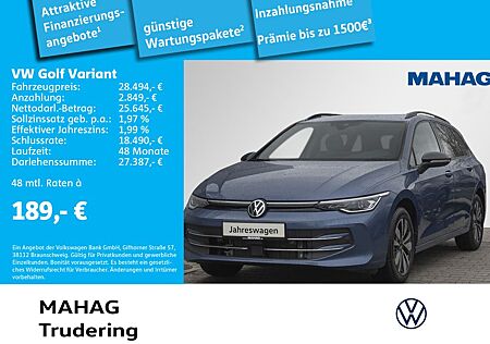 VW Golf Volkswagen VIII Variant 1.5 TSI GOAL Navi LED+ AHK 6-G