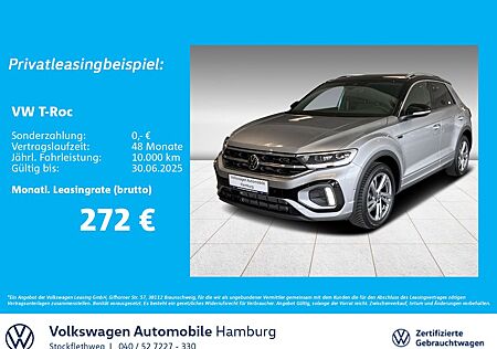 VW T-Roc Volkswagen 2.0 TDI R-Line DSG Rückfkamera Navi AHK
