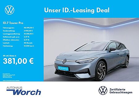 VW ID.7 Volkswagen Tourer Pro KAMERA+AHK+WÄRMEPUMPE+ACC
