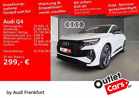 Audi Q4 e-tron Q4 40 e-tron S line LED Navi Sonos DAB PDC Sitzh