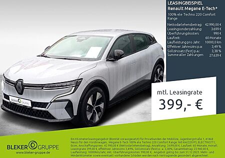 Renault Megane 100% ele Techno 220 Comfort Range