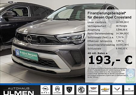 Opel Crossland X Crossland Elegance 1.2 Turbo Navi Voll-LED Tempo