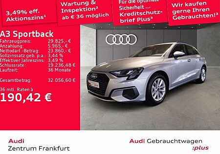 Audi A3 Sportback 35 TFSI S tronic Navi DAB VC Sitzhe