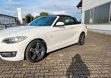 BMW 218d Cabrio Sport Line
