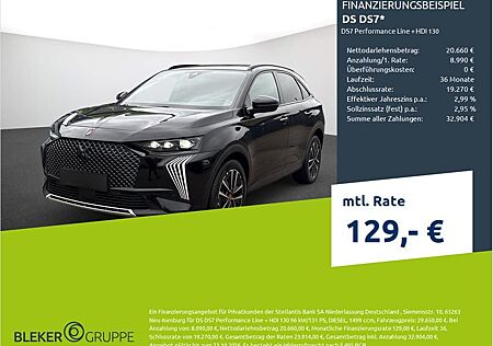DS Automobiles DS7 Crossback Performance Line + HDI 130