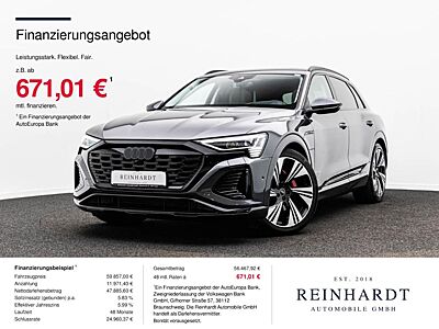 Audi Q8 E-TRON 55 S LINE BLACK 22Z./MATRIX/HuD/PANO