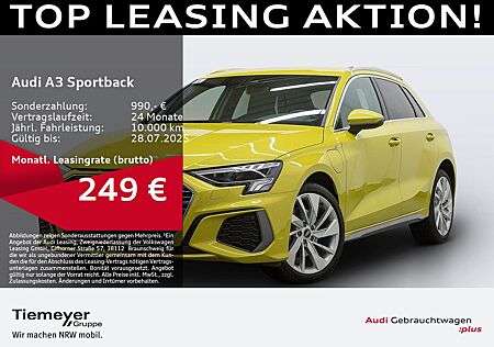 Audi A3 Sportback 40 TFSIe S LINE LED SITZHZG eKLAPPE